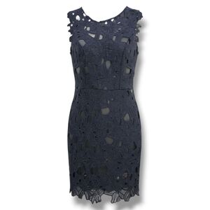 Women's Black Lace Evening Party Dress Small Cocktail Outfit